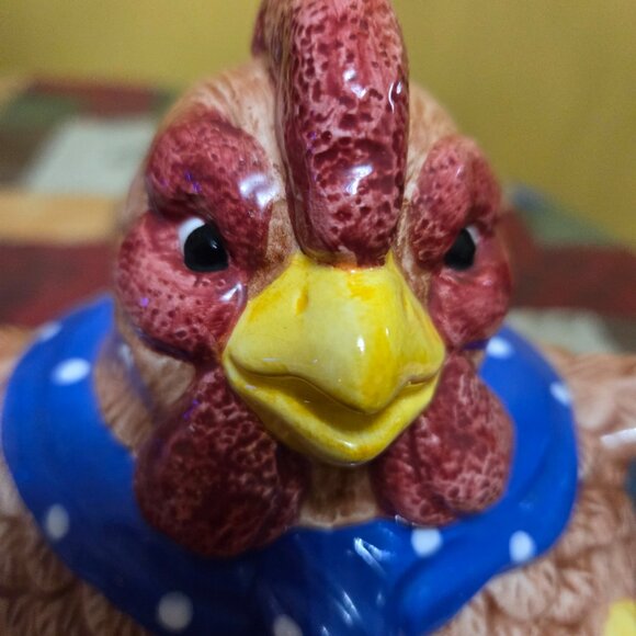 ROOSTER TEAPOT 7.50" TALL BY JAY MADE IN CHINA - Picture 5 of 8